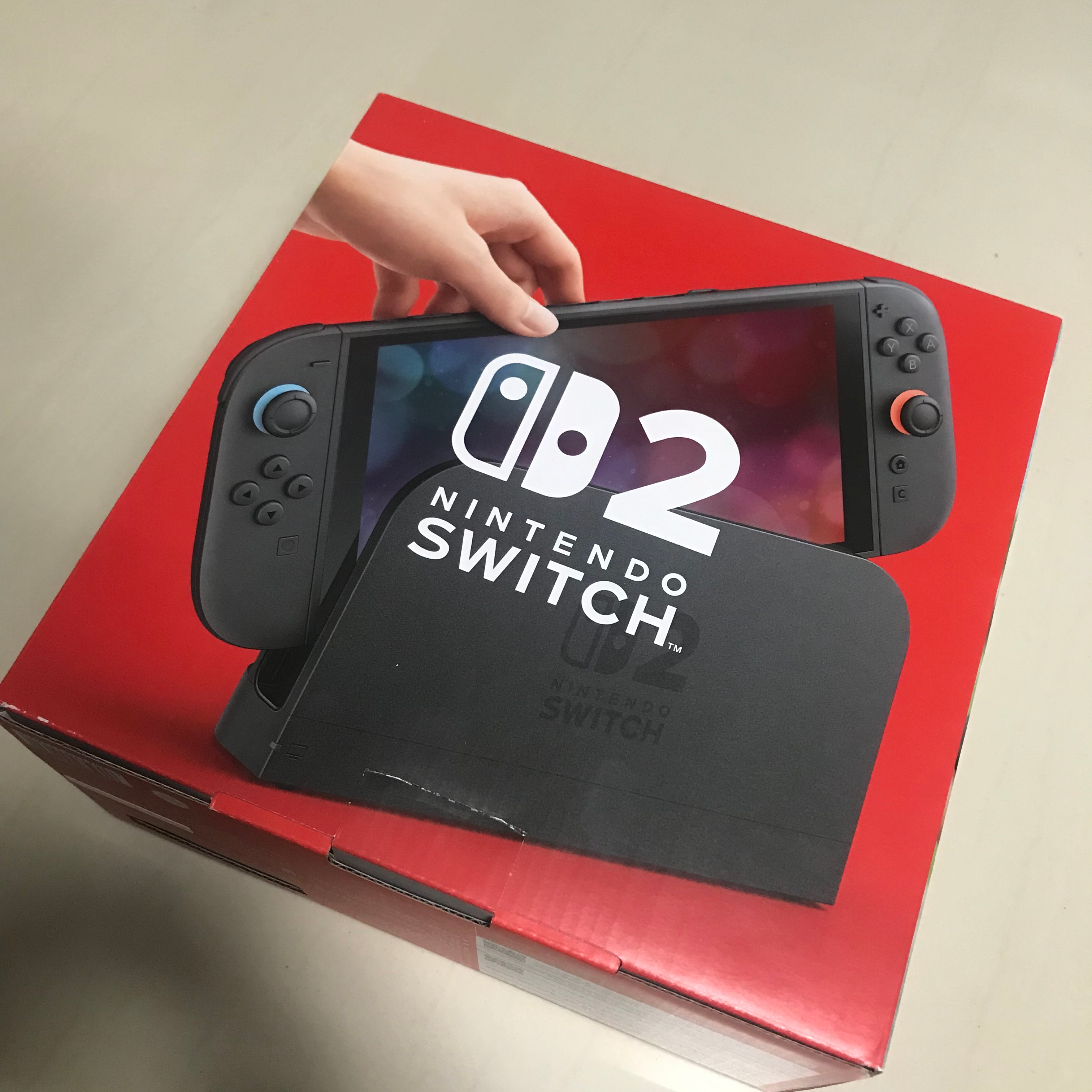 Nintendo Switch 2 Black 착용 스타일 - 2