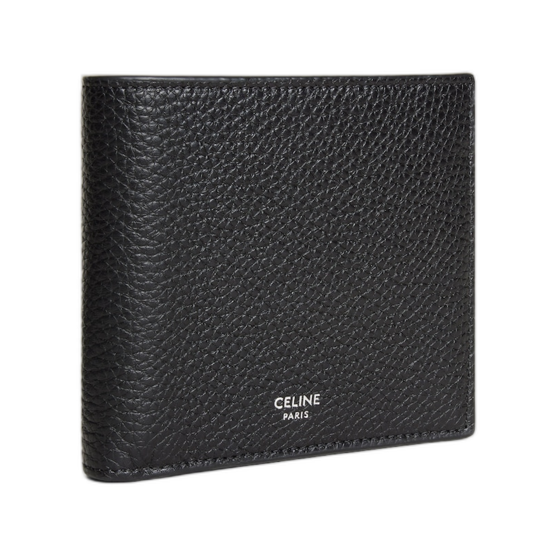 셀린느 바이폴드 카드 홀더 그레인드 카프스킨 블랙(Celine Bi-Fold Card Holder in Grained Calfskin Black) - 2