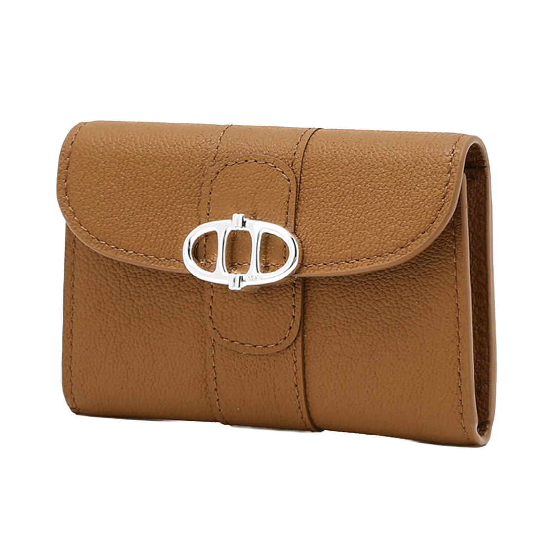 아떼 바네사브루노 액세사리 더블 에이 브라운 클래식 더블에이 명함지갑 브라운(Athe Vanessabruno Acc Double A Brown Classic Double A Business Card Holder Normal Brown) - 1