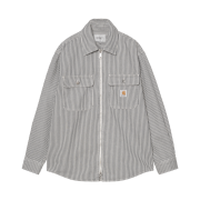 Carhartt WIP Mercer Shirt Jac Mercer Stripe Graphite Wax
