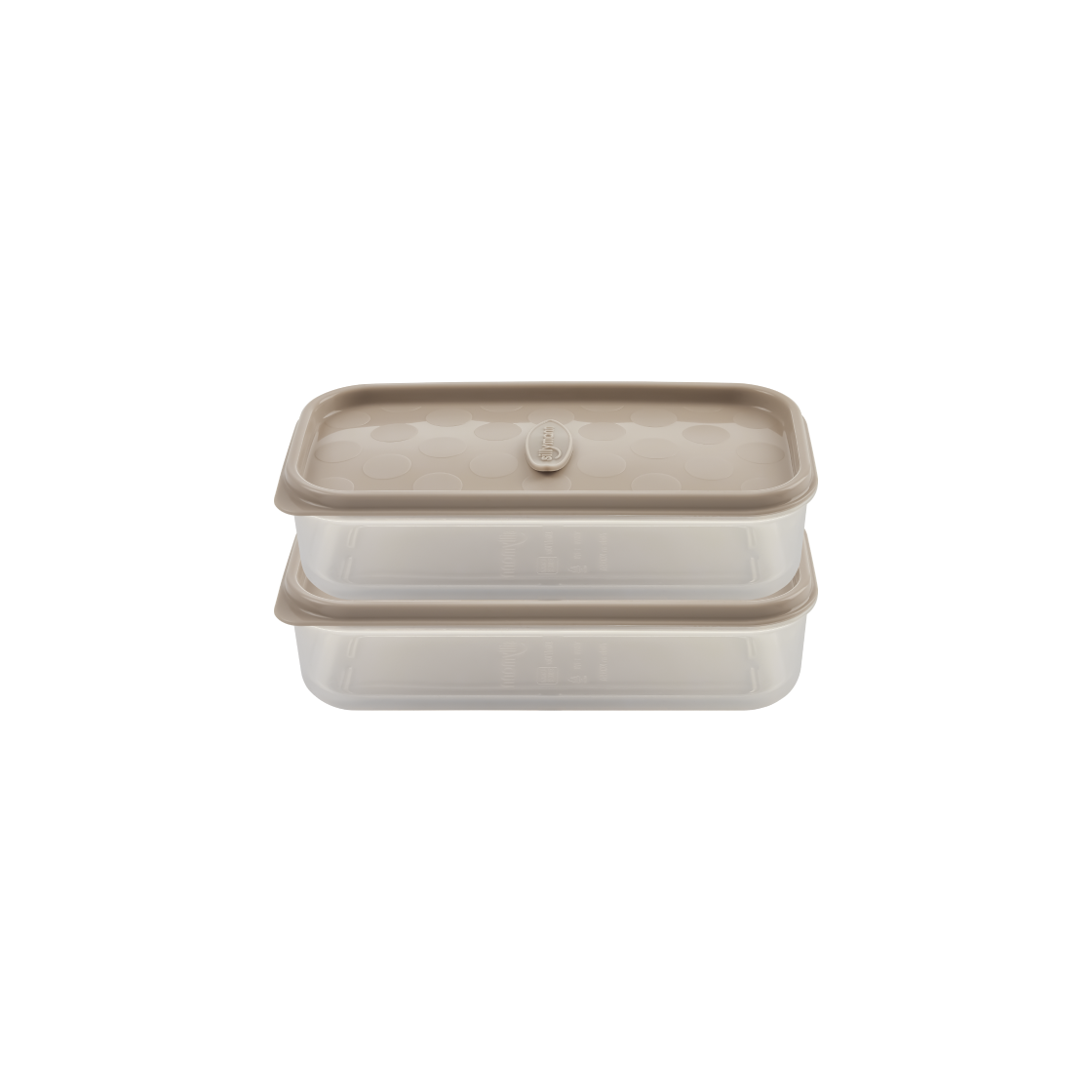 실리만 하모니 냉동용기 직사각 270ml (2P)(SILLYMANN Harmony Freezer Container Rectangular Type 270ml (2P)) - 3