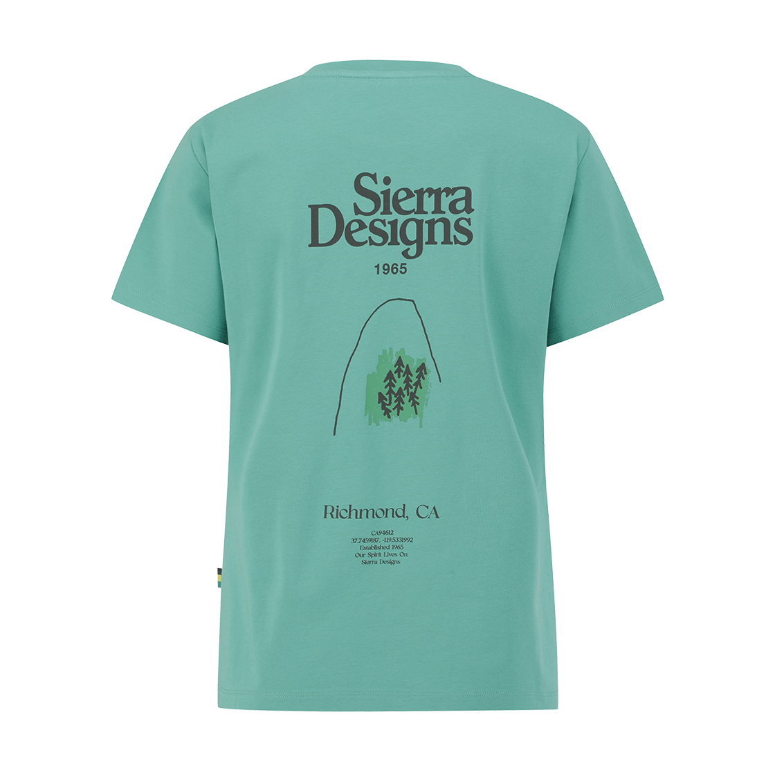 시에라디자인 우먼 리치몬드 로고 칠라이트 숏슬리브 블루 그린(SIERRA DESIGNS W) Richmoond Logo CHILL-LITE Short Sleeve Blue Green) - 2