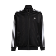 (Kids) Adidas Firebird Loose Jacquard Track Top Black White - KR Sizing