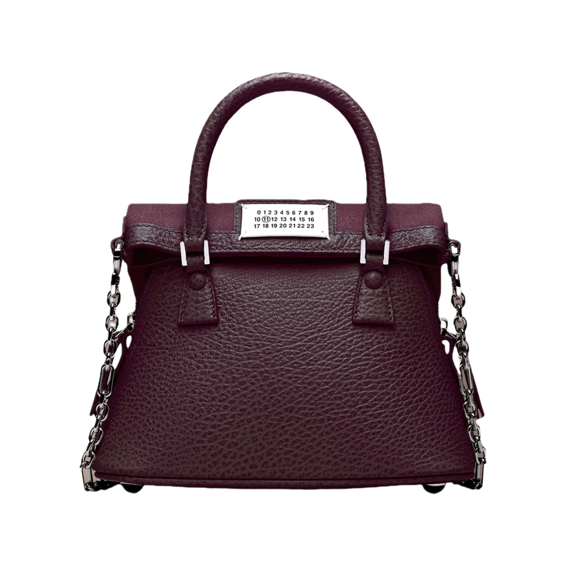 메종 마르지엘라 5AC 클래식 마이크로백 메를로(Maison Margiela 5AC Classique Micro Bag Merlot) - 1