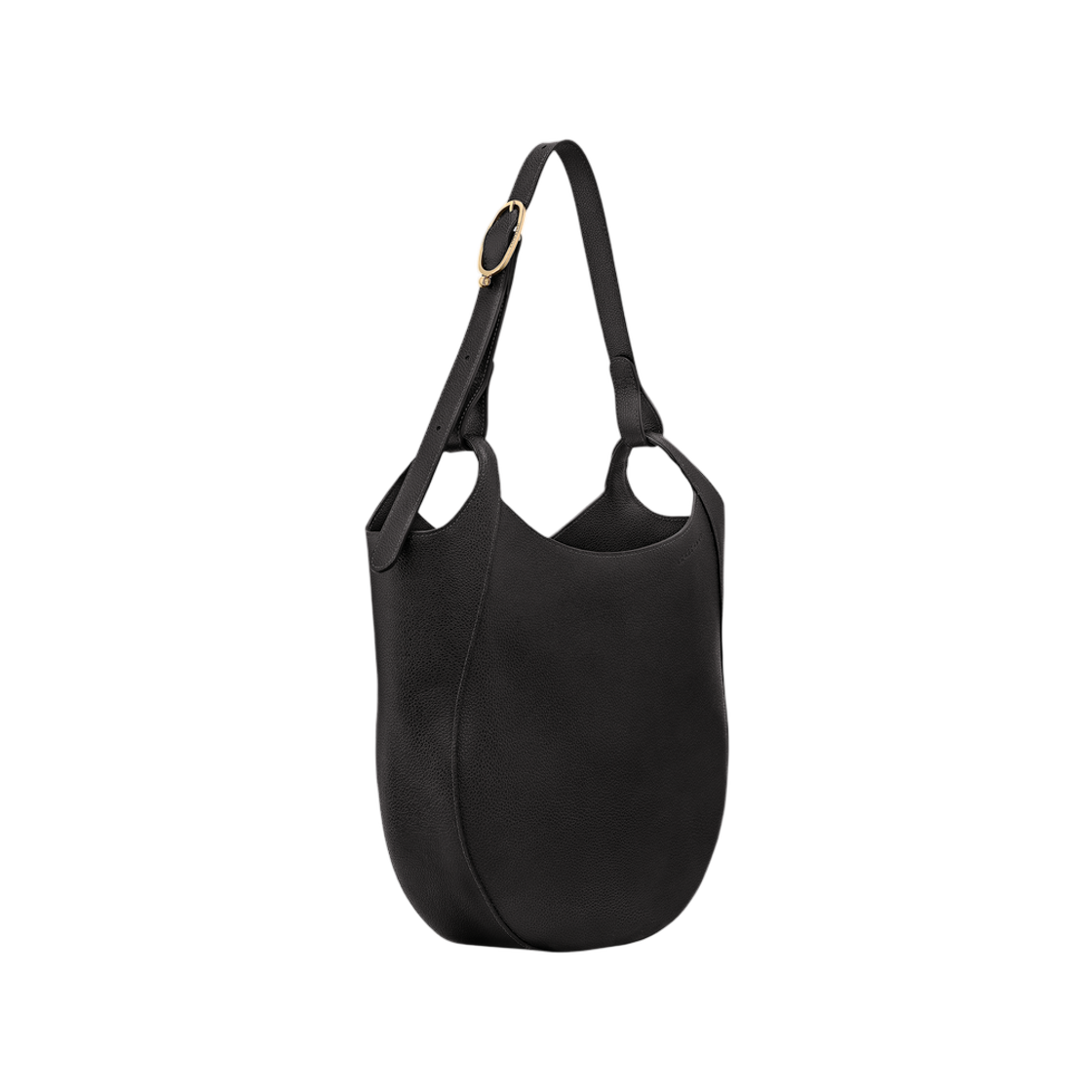 롱샴 르 플로네 L 호보백 블랙(Longchamp Le Foulonne L Hobo Bag Black) - 2