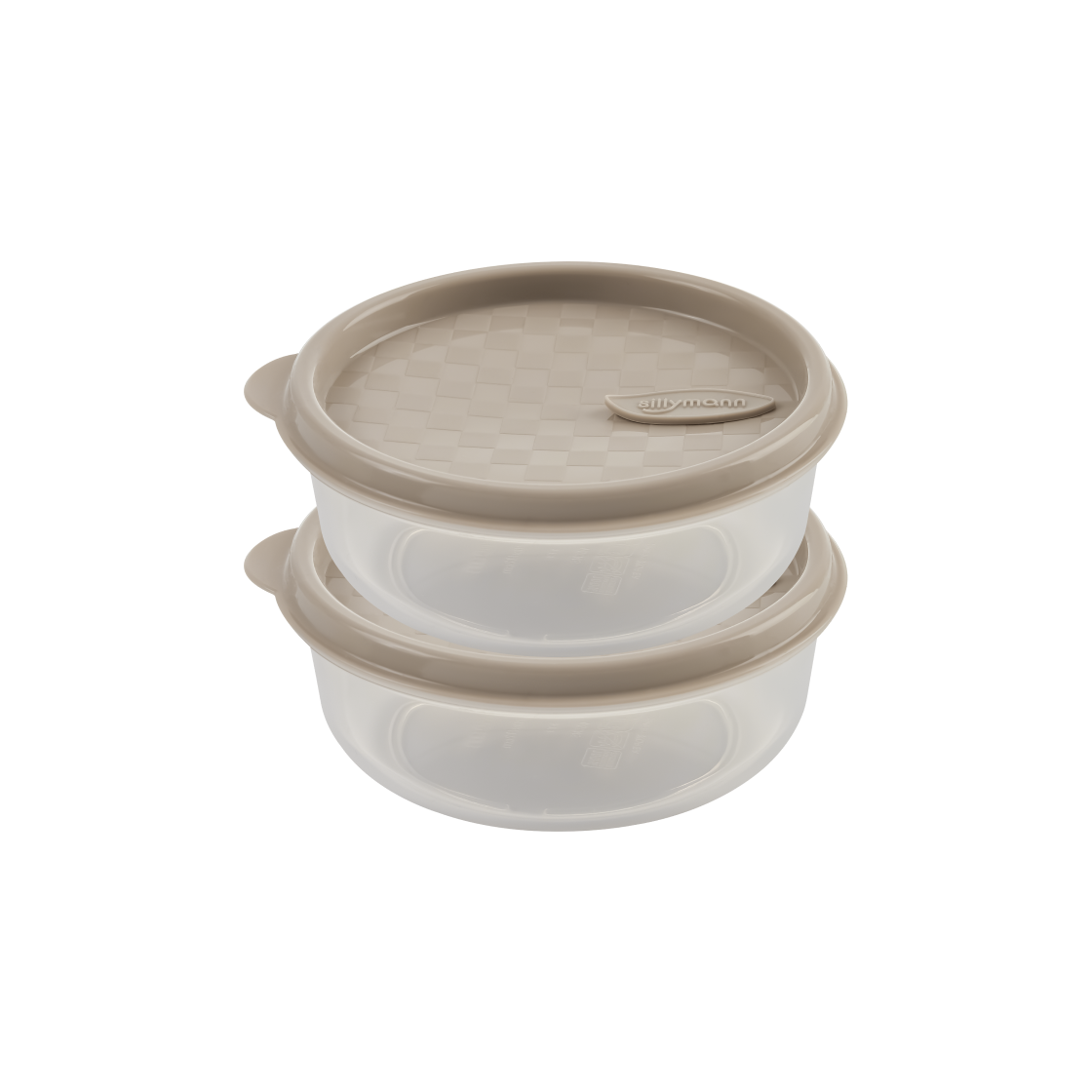 실리만 하모니 냉동용기 원형 370ml (2P)(SILLYMANN Harmony Freezer Container Circle Type 370ml (2P)) - 3