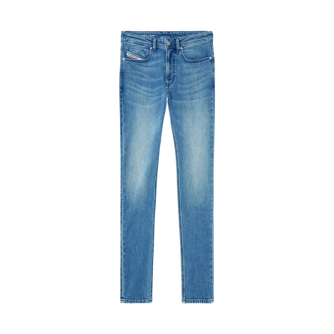 디젤 스키니 진 1979 슬린커 0bebi 라이트 블루(Diesel Skinny Jeans 1979 Sleenker 0bebi Light Blue)