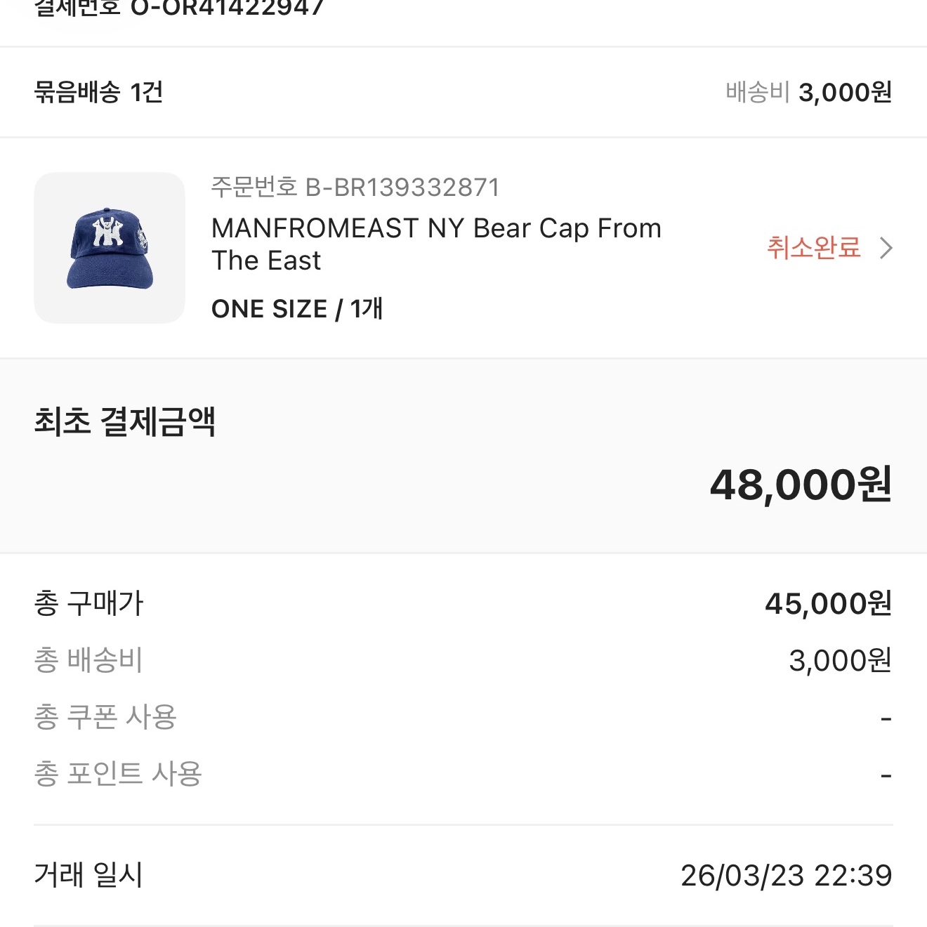 MANFROMEAST NY Bear Cap From The East 착용 스타일