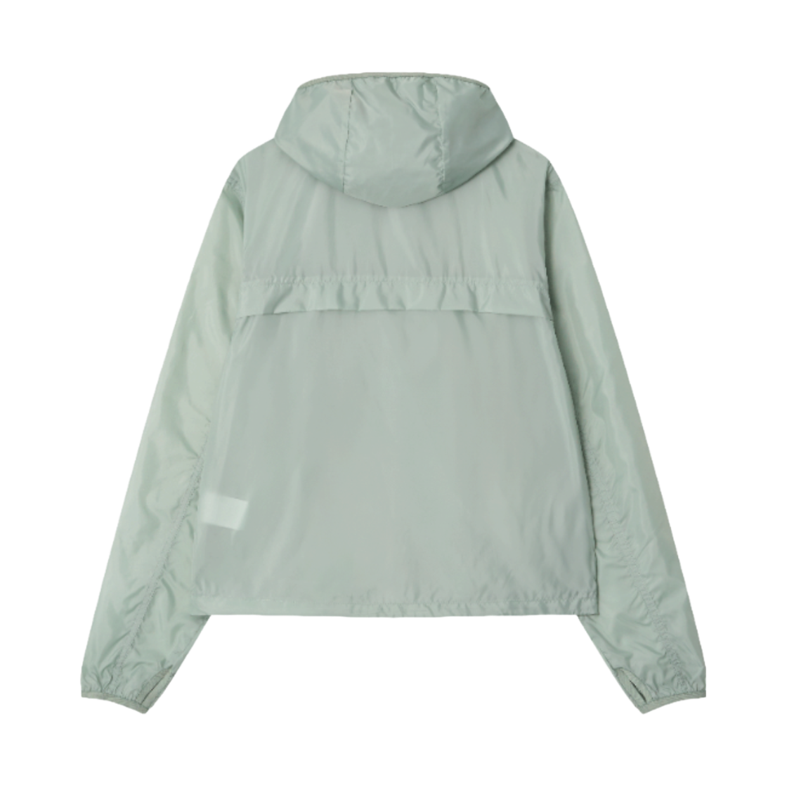 썬릿 셔링 후디드 윈드 브레이커 민트 그레이(SUNLIT Shirring Hooded Wind Breaker Mint Gray) - 2