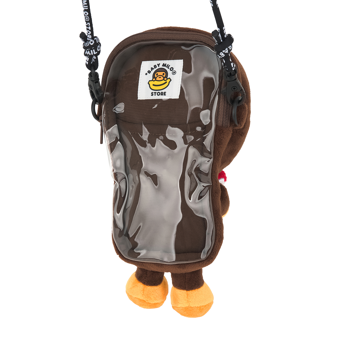 베이프 베이비 마일로 플러시 모바일 백 브라운(BAPE Baby Milo Plush Mobile Bag Brown) - 2