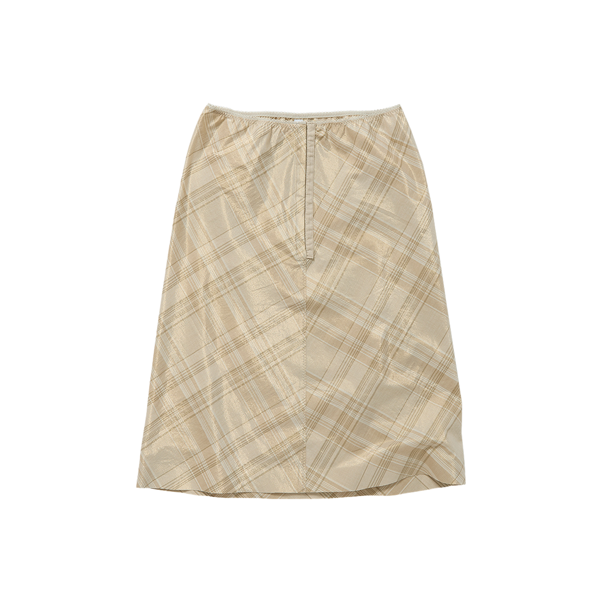 퍼버즈 우먼 빈티지 패브릭 페티코트 골드 - 26SS(Perverze Women Vintage Fabric Petticoat Gold - 26SS) - 2