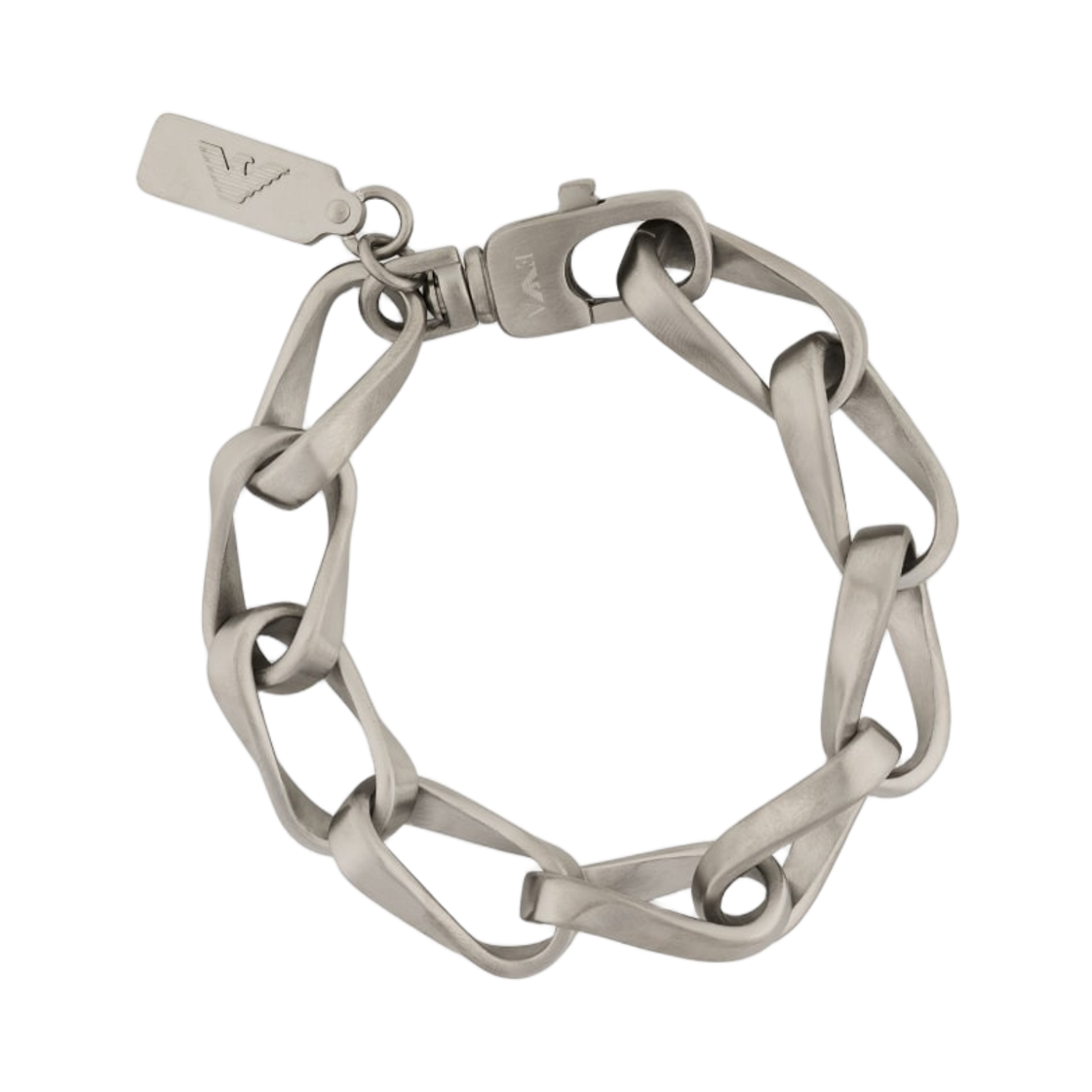EGS3302040 Emporio Armani Stainless Steel Chain Bracelet Silver