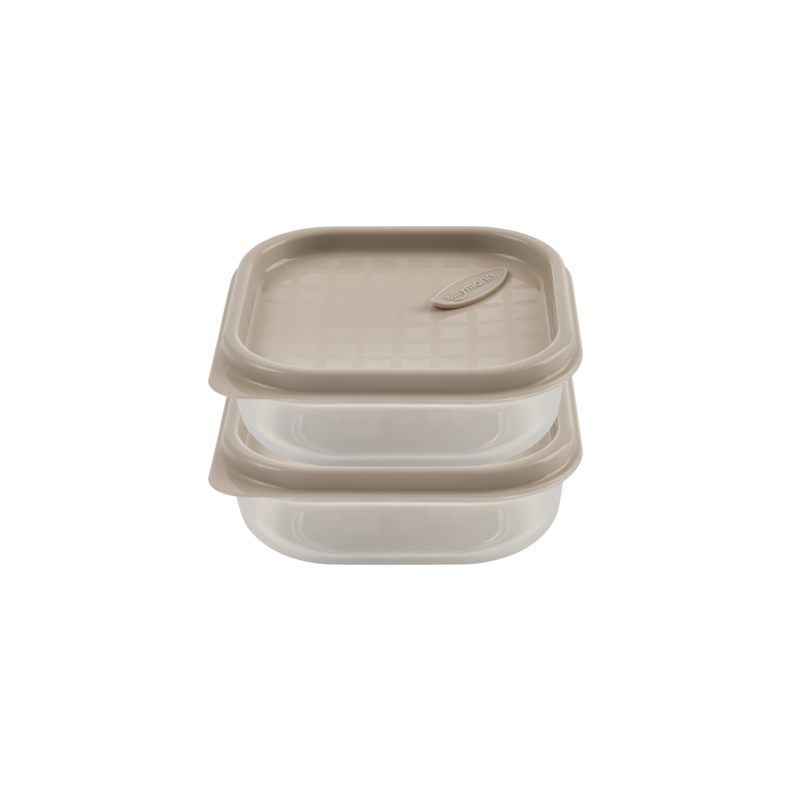 실리만 하모니 냉동용기 정사각 310ml (2P)(SILLYMANN Harmony Freezer Container Square Type 310ml (2P)) - 3