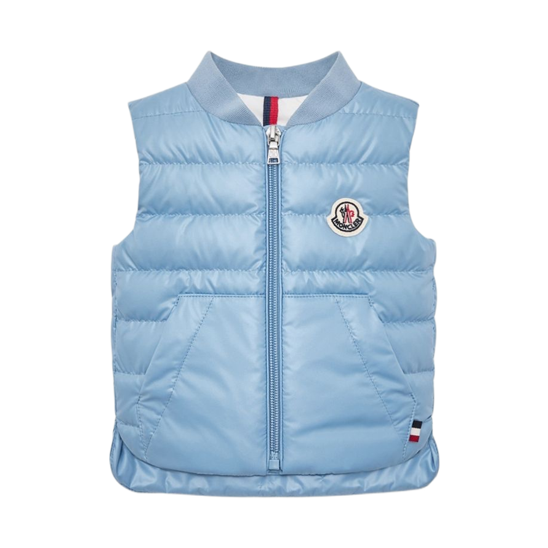 L1-951-1A00017-597YX-71P (Kids) Moncler Rezzan Down Gilet Light Blue - 26SS