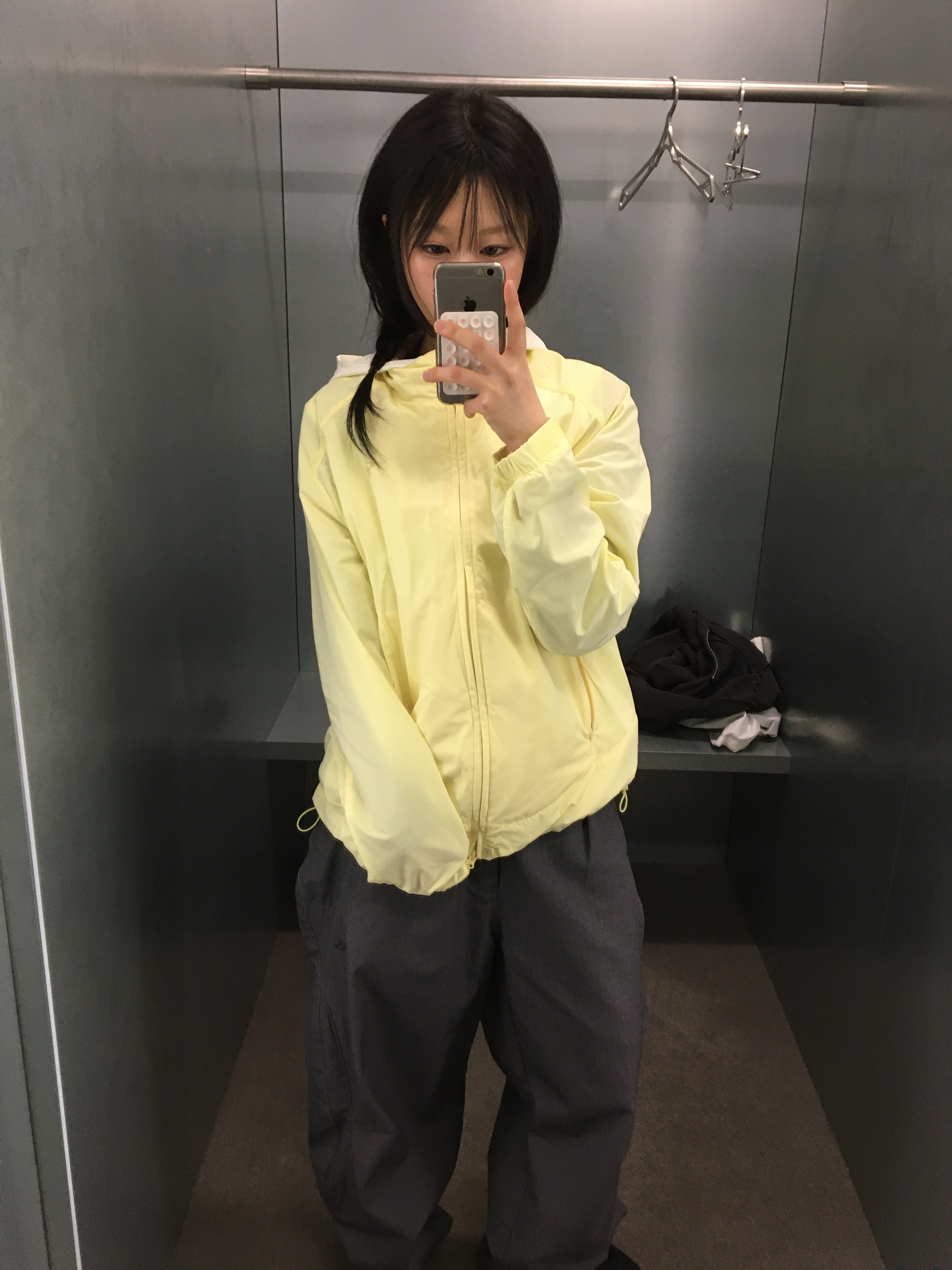 Sansan Gear Docking Jacket Lemon_26SS 착용 스타일 - 1