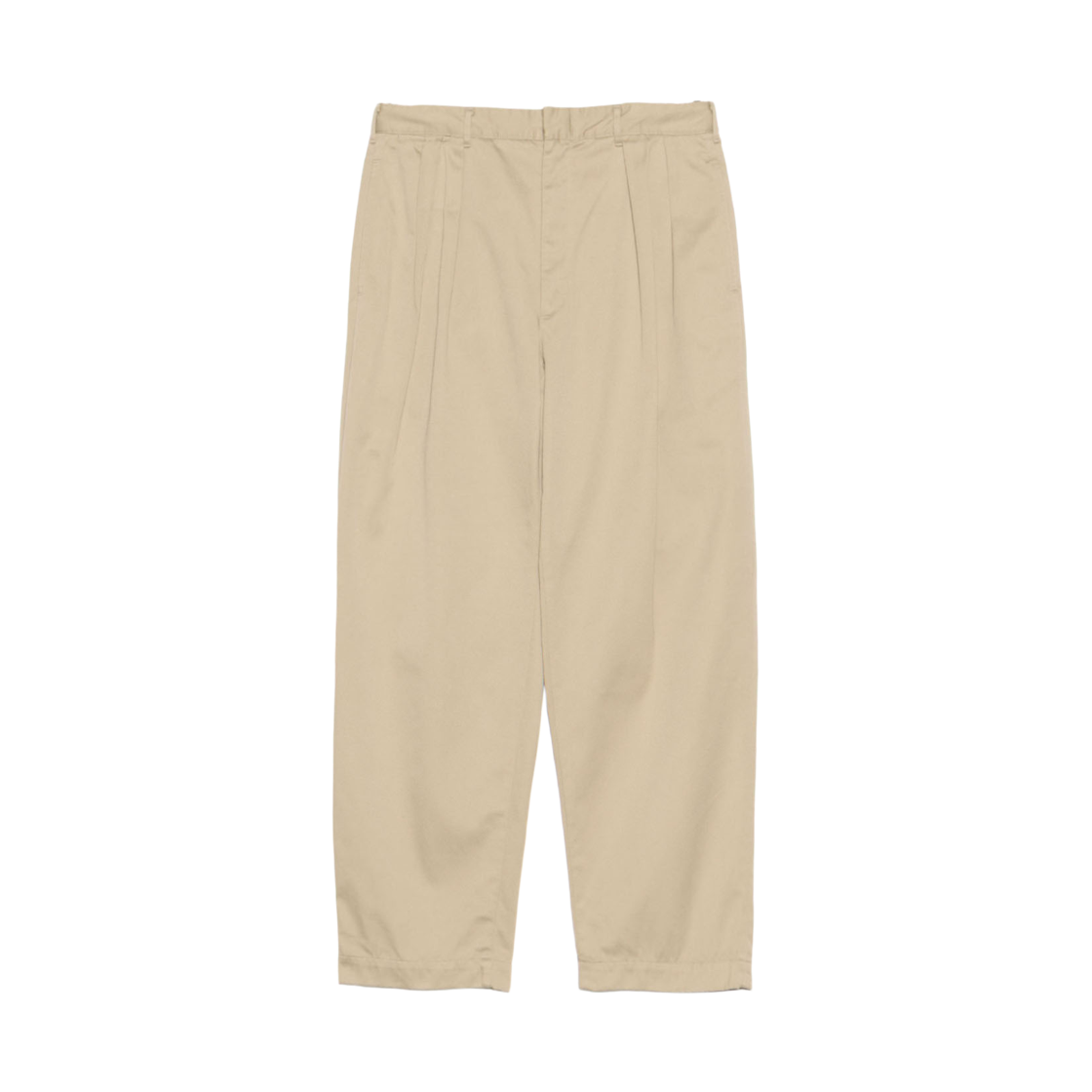 나나미카 더블 플리티드 치노 팬츠 카키(Nanamica Double Pleated Chino Pants Khaki)