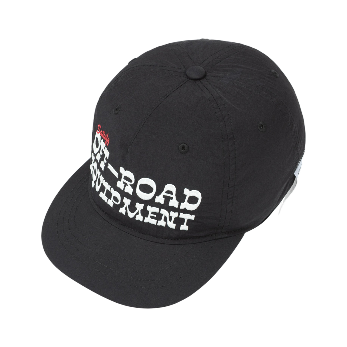 새티스파이 플라이트실크 5‑패널 핀치 캡 블랙(Satisfy FliteSilk 5‑Panel Pinch Cap Black) - 2