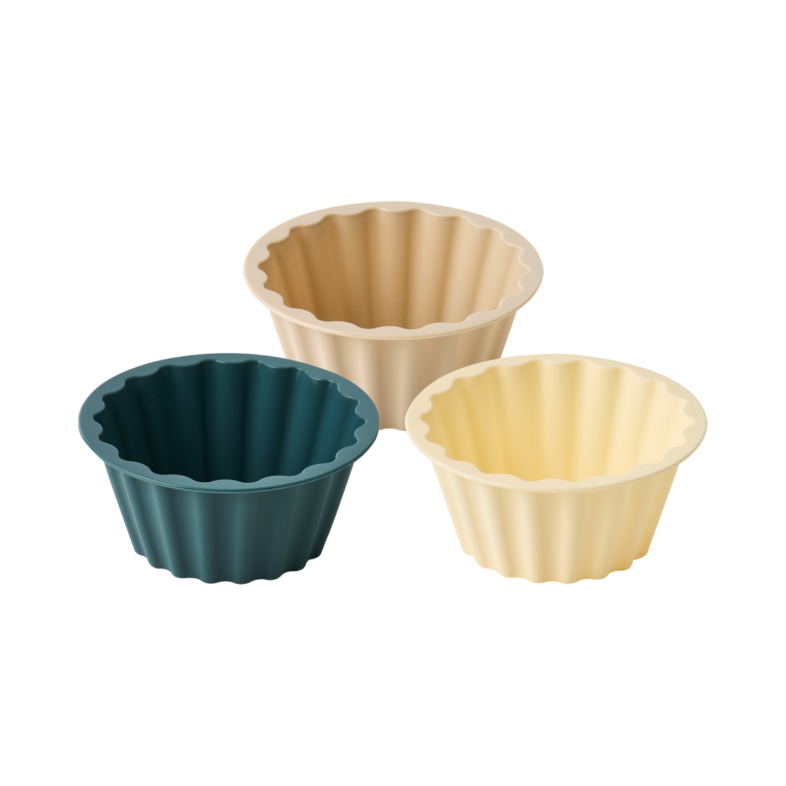 실리만 실리콘 하모니 머핀 빵틀(대) 6P(SILLYMANN Harmony Silicone Muffin Mould(L) 6P)