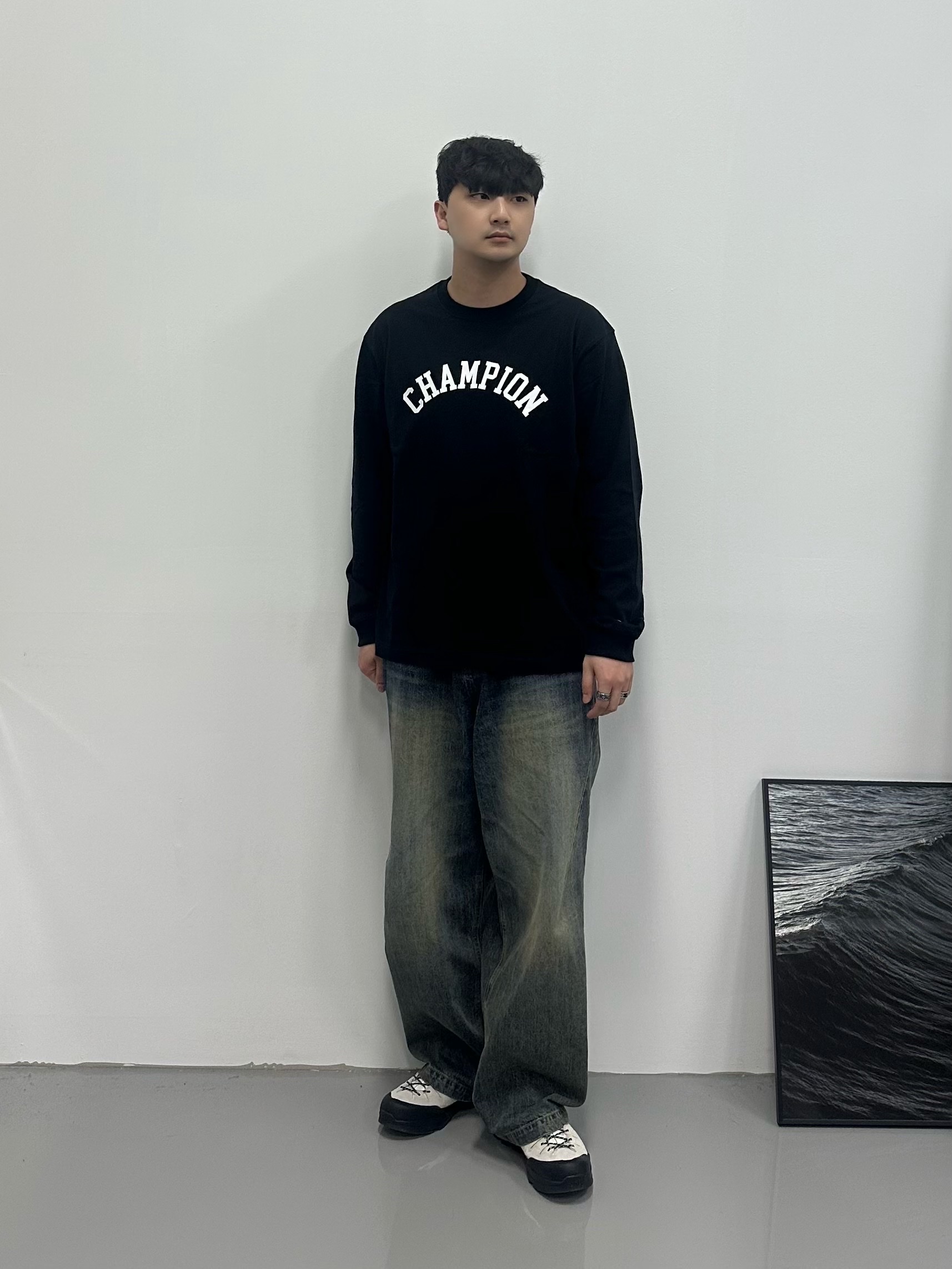 Salomon x MM6 Maison Margiela X-ALP White 착용 스타일