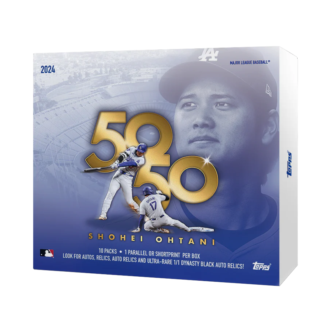 탑스 2024 오타니 쇼헤이 50홈런-50도루 기념 박스(Topps 2024 50/50: Shohei Ohtani Box)