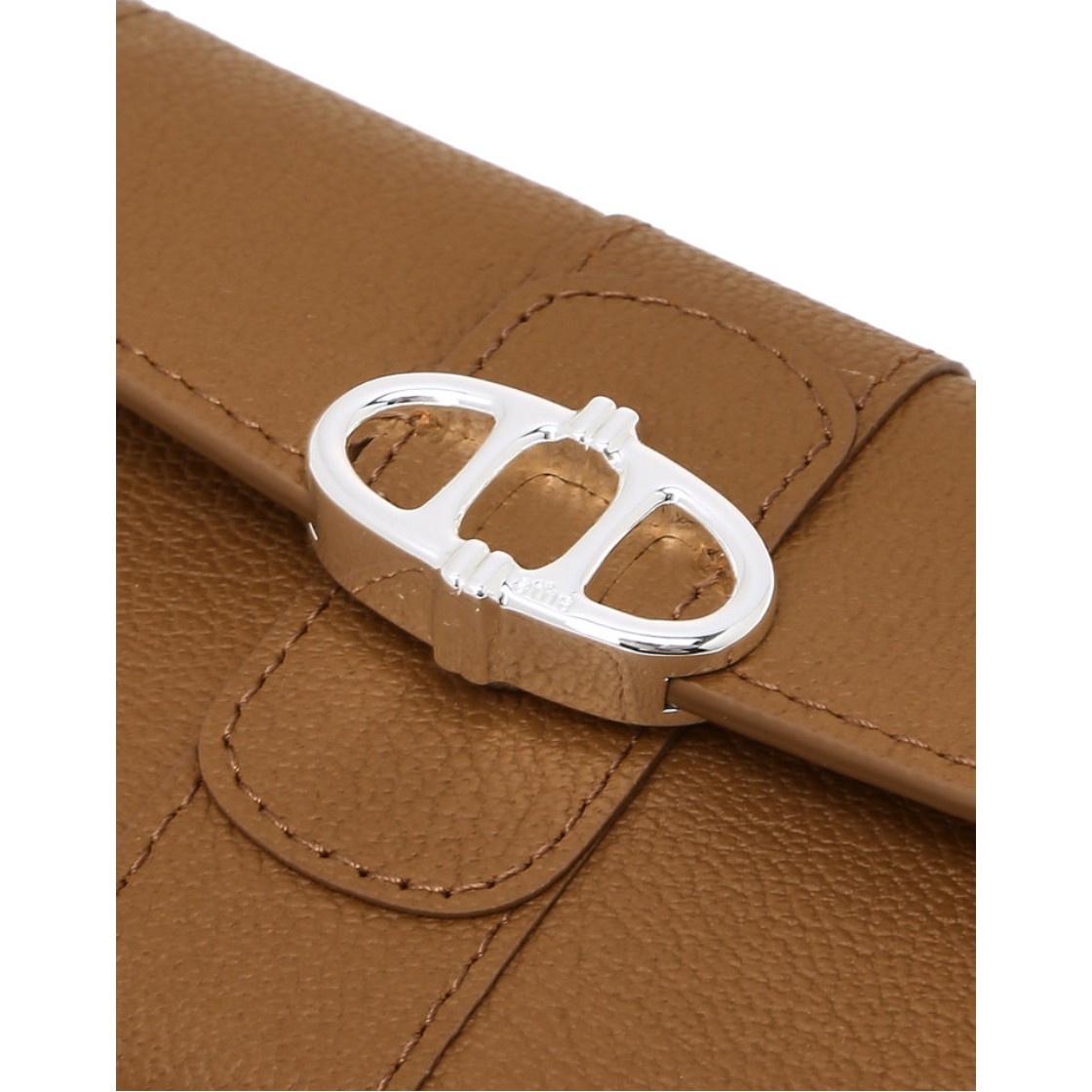 아떼 바네사브루노 액세사리 더블 에이 라이트브라운 클래식 더블에이 아코디언 명함지갑 브라운(Athe Vanessabruno Acc Double A Light Brown Classic Double A Accordion Card Holder Normal Brown) - 4