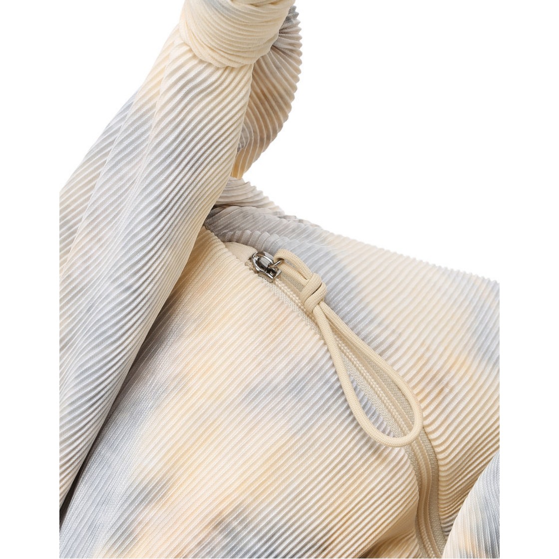 아떼 바네사브루노 액세사리 플리 다잉 플리츠 숄더백 L 라이트 베이지(Athe Vanessabruno Acc Pli Dye Pleated Shoulder Bag L Light Beige) - 6