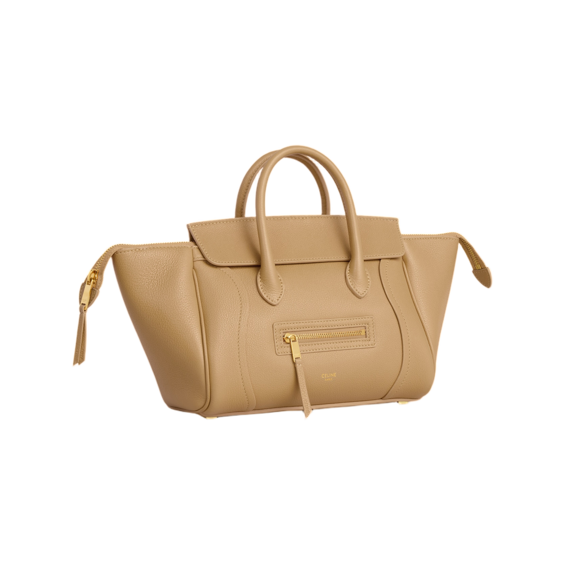 셀린느 리틀 러기지 그레인드 카프스킨 샌드 캐슬(Celine Little Luggage in Grained Calfskin Sand Castle) - 2
