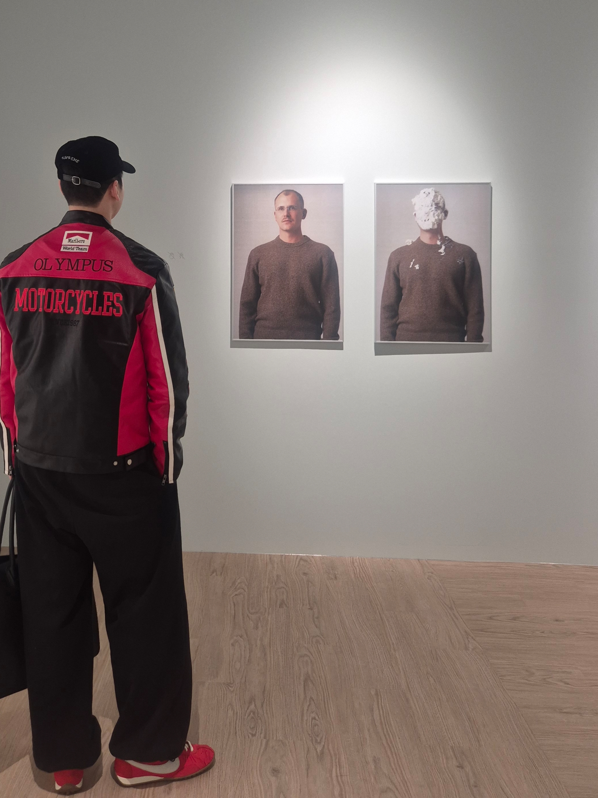 Nike x Jacquemus Moon Shoe SP University Red and Bicycle Yellow, Supreme Corduroy S Logo 6-Panel Black - 23FW 착용 스타일 - 5