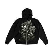 Travis Scott Cactus Jack x Spongebob Legal Tender Zip Hoodie Black