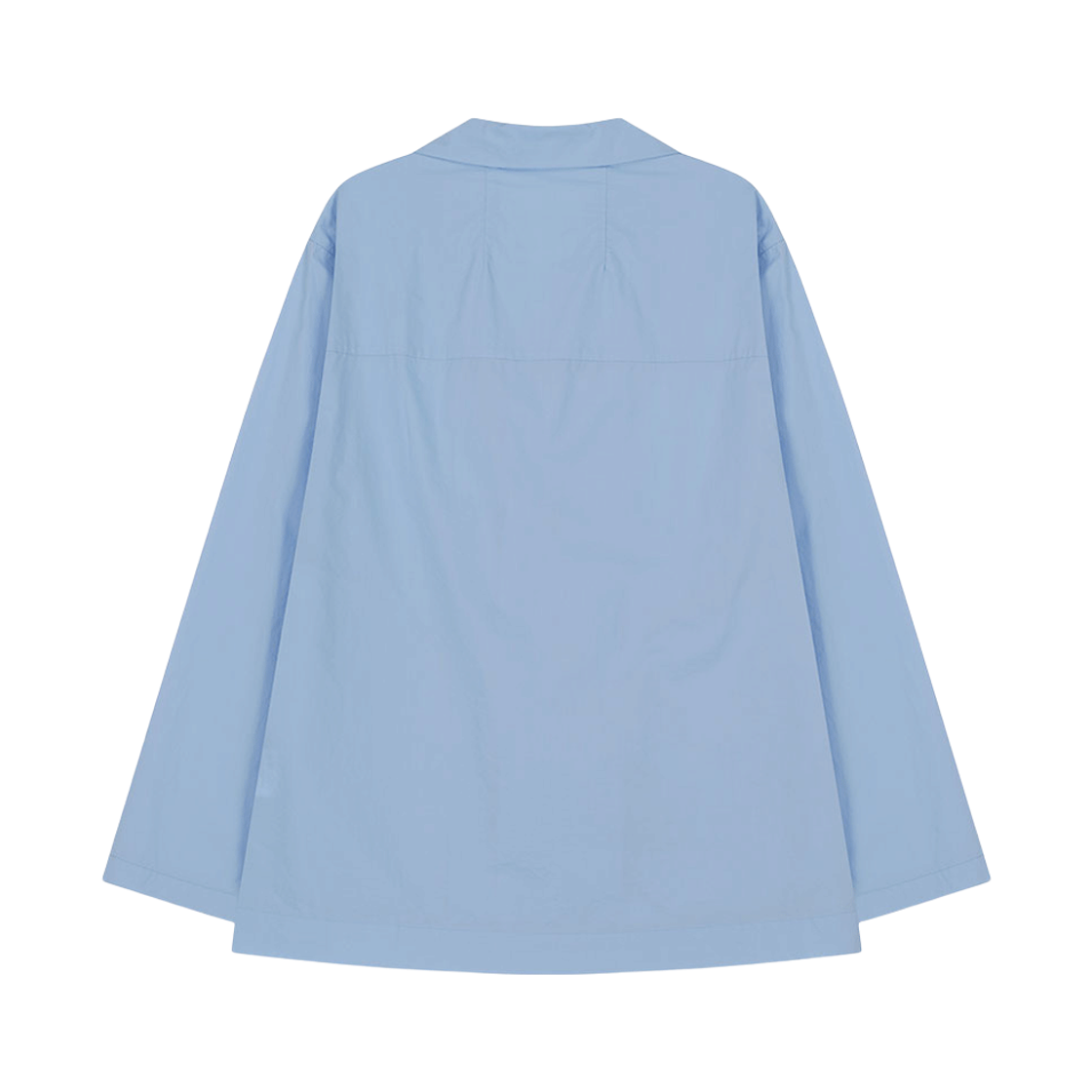 비자비 코튼 타이 프론트 롱슬리브 셔츠 라이트 블루(VIS A VIS Cotton Tie-Front Ls Shirt L.T Blue) - 2