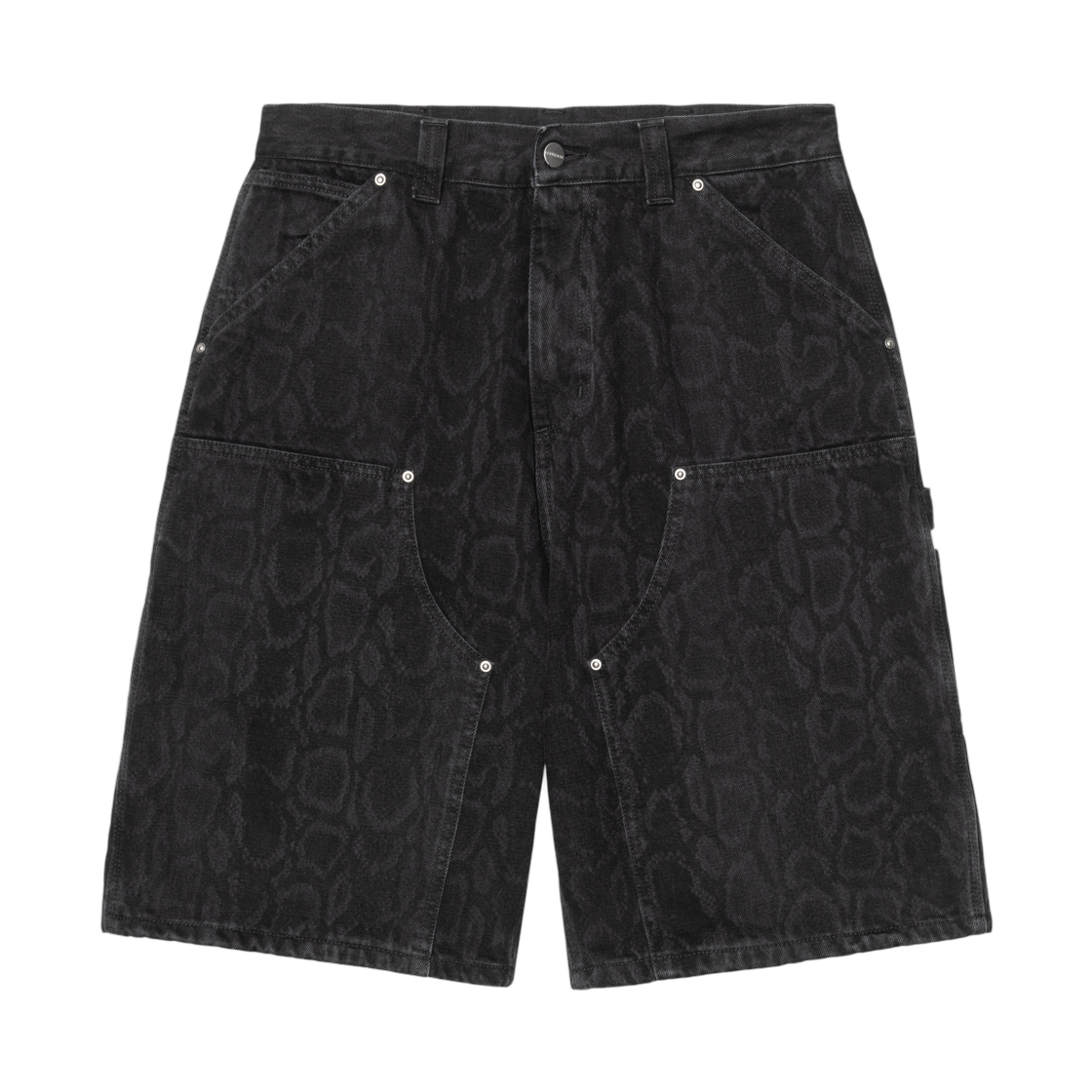 칼하트 WIP OG 더블 니 쇼츠 스네이크 카모 블랙(Carhartt WIP OG Double Knee Short Snake Camo Black) - 2