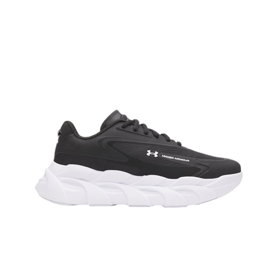 6011355-001 (W) Under Armour UA Halo Runner SE Running Shoes Black White