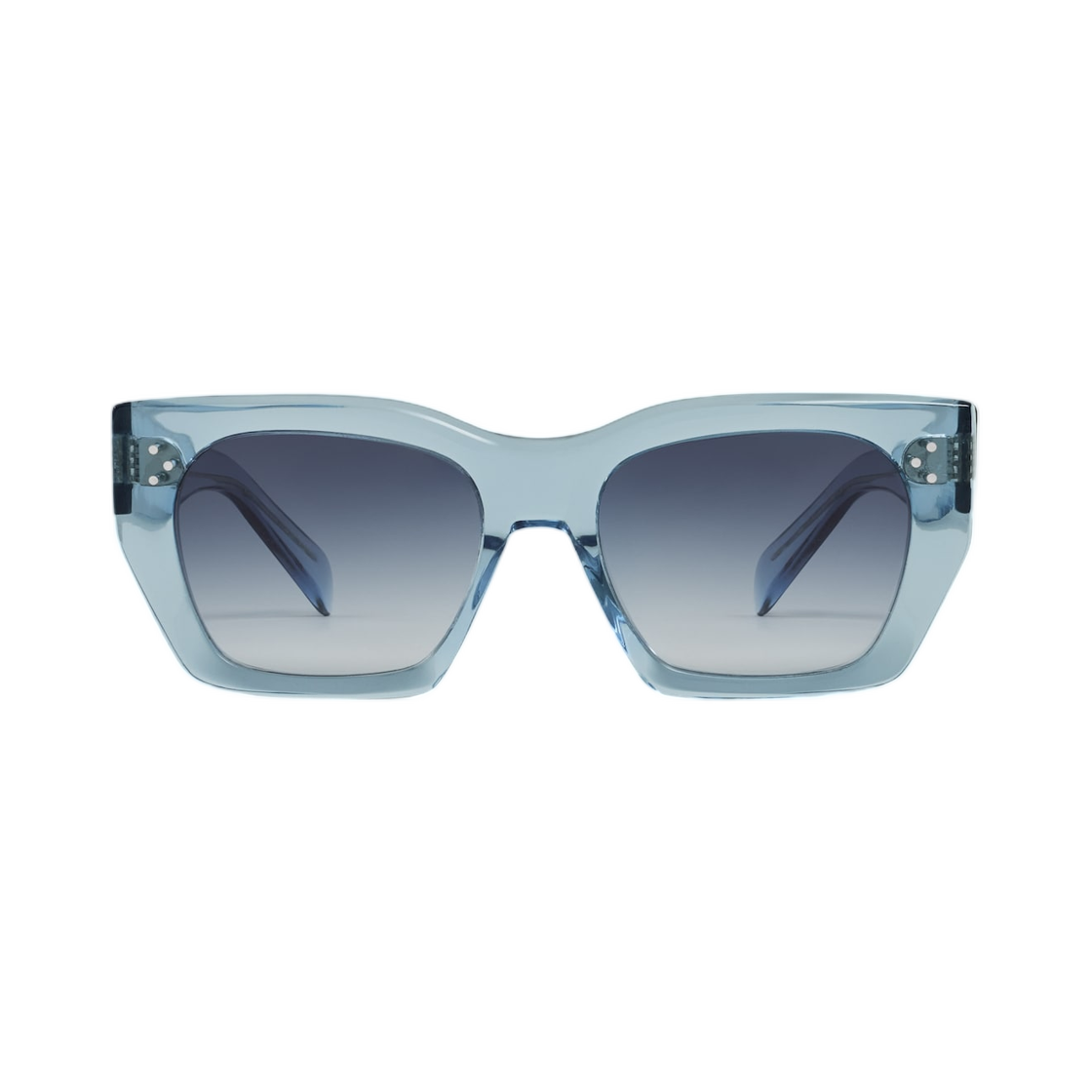 4S342CPLB-07TB Celine Cat Eye S342 Sunglasses in Acetate Transparent Light Blue