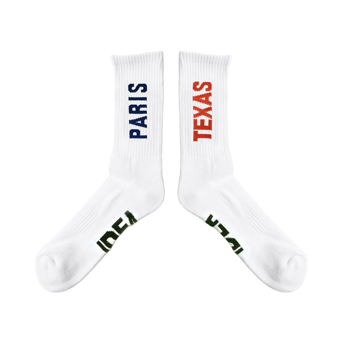 아이디어 파리 텍사스 삭스 화이트(IDEA Paris Texas Socks White) - 1