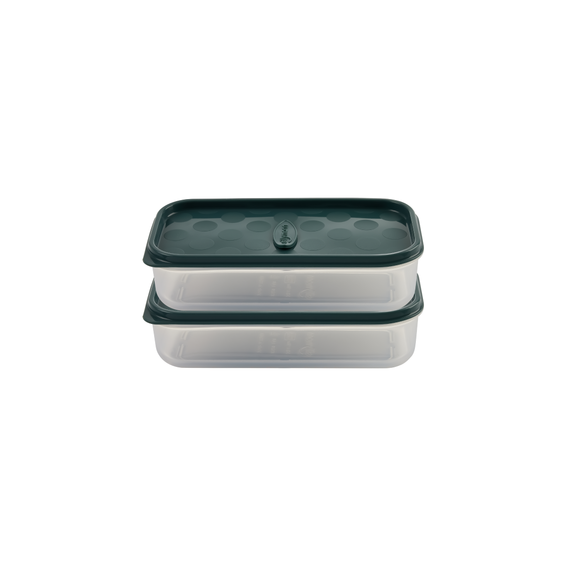 실리만 하모니 냉동용기 직사각 270ml (2P)(SILLYMANN Harmony Freezer Container Rectangular Type 270ml (2P)) - 2