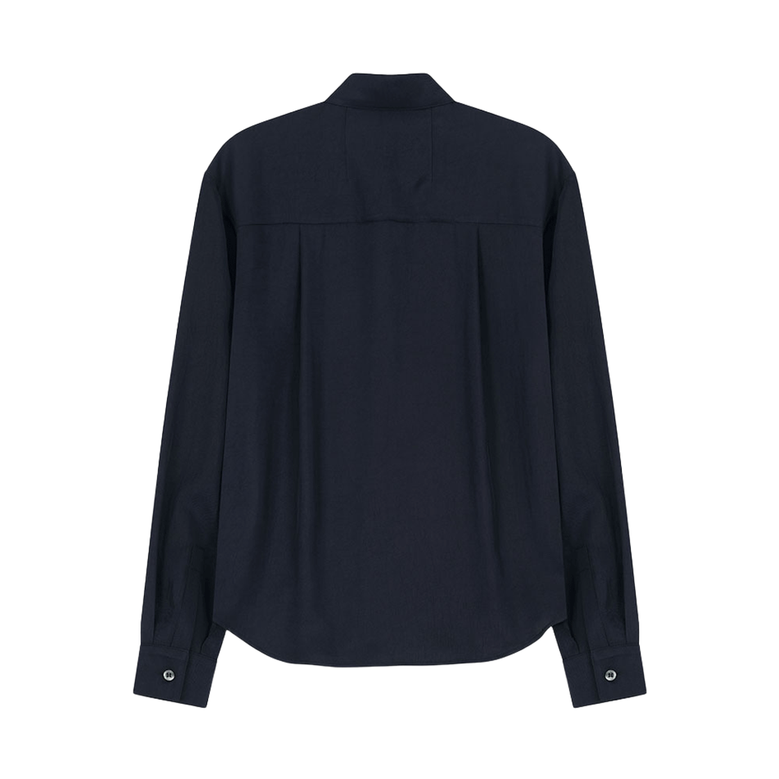 비자비 트윌 버튼 다운 드레시 이지 셔츠 네이비(VIS A VIS Twill Button Down Dressy Easy Shirt Navy) - 2