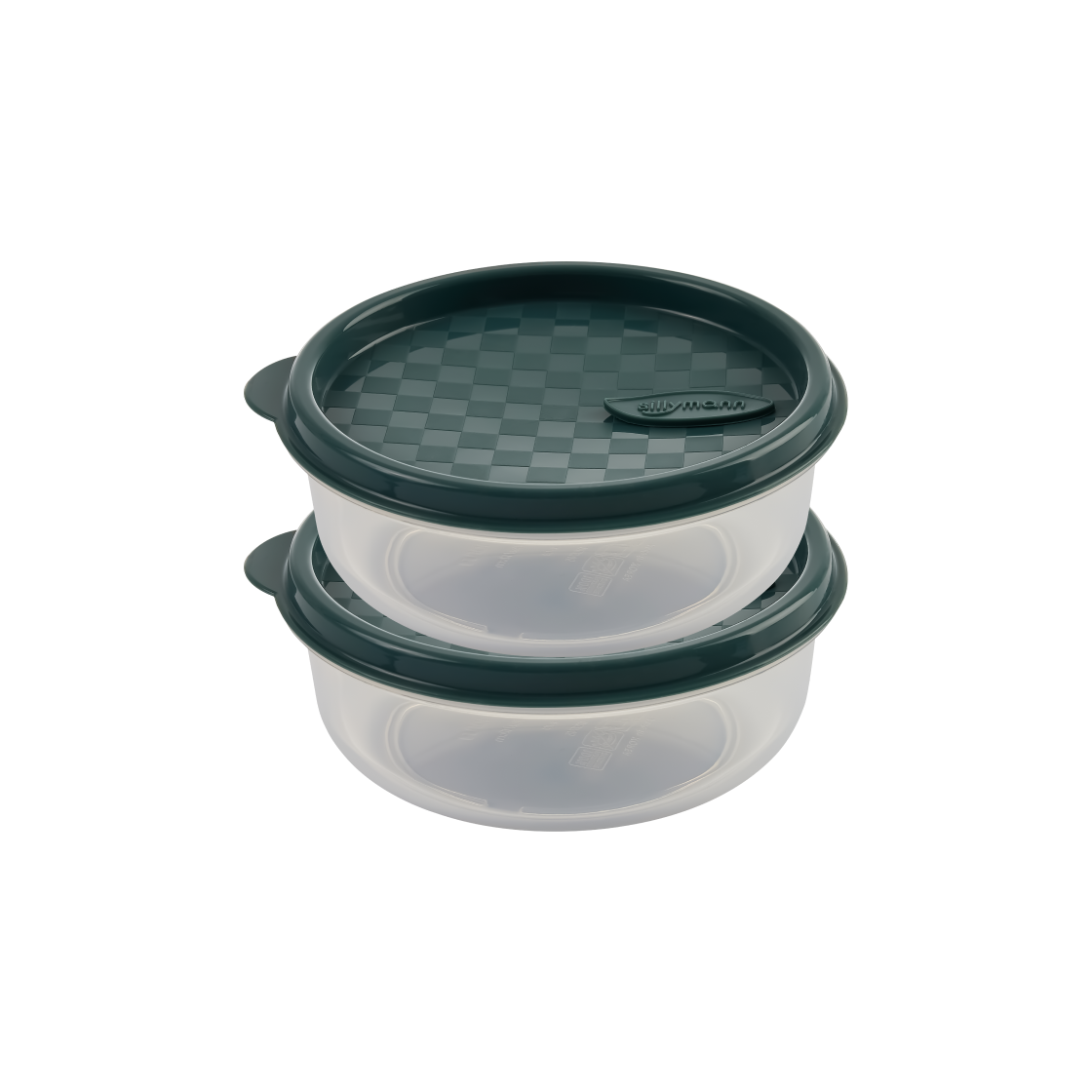 실리만 하모니 냉동용기 원형 370ml (2P)(SILLYMANN Harmony Freezer Container Circle Type 370ml (2P)) - 2