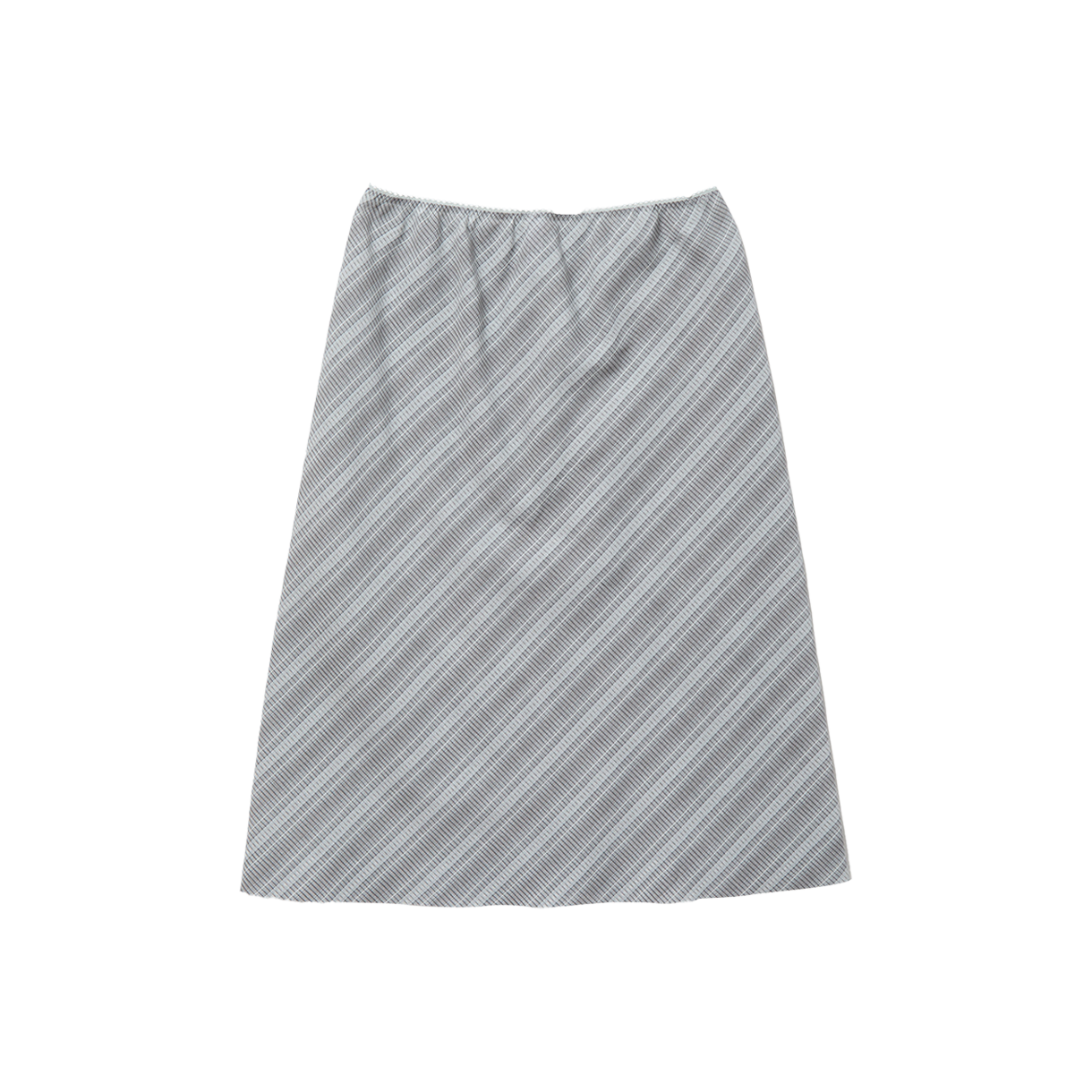 퍼버즈 우먼 빈티지 패브릭 페티코트 그레이 - 26SS(Perverze Women Vintage Fabric Petticoat Gray - 26SS)