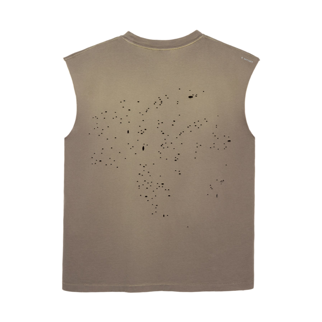 새티스파이 모스테크 머슬 티셔츠 썬 블리치드 팔콘(Satisfy Mothtech Muscle T-Shirt Sun Bleached Falcon) - 2