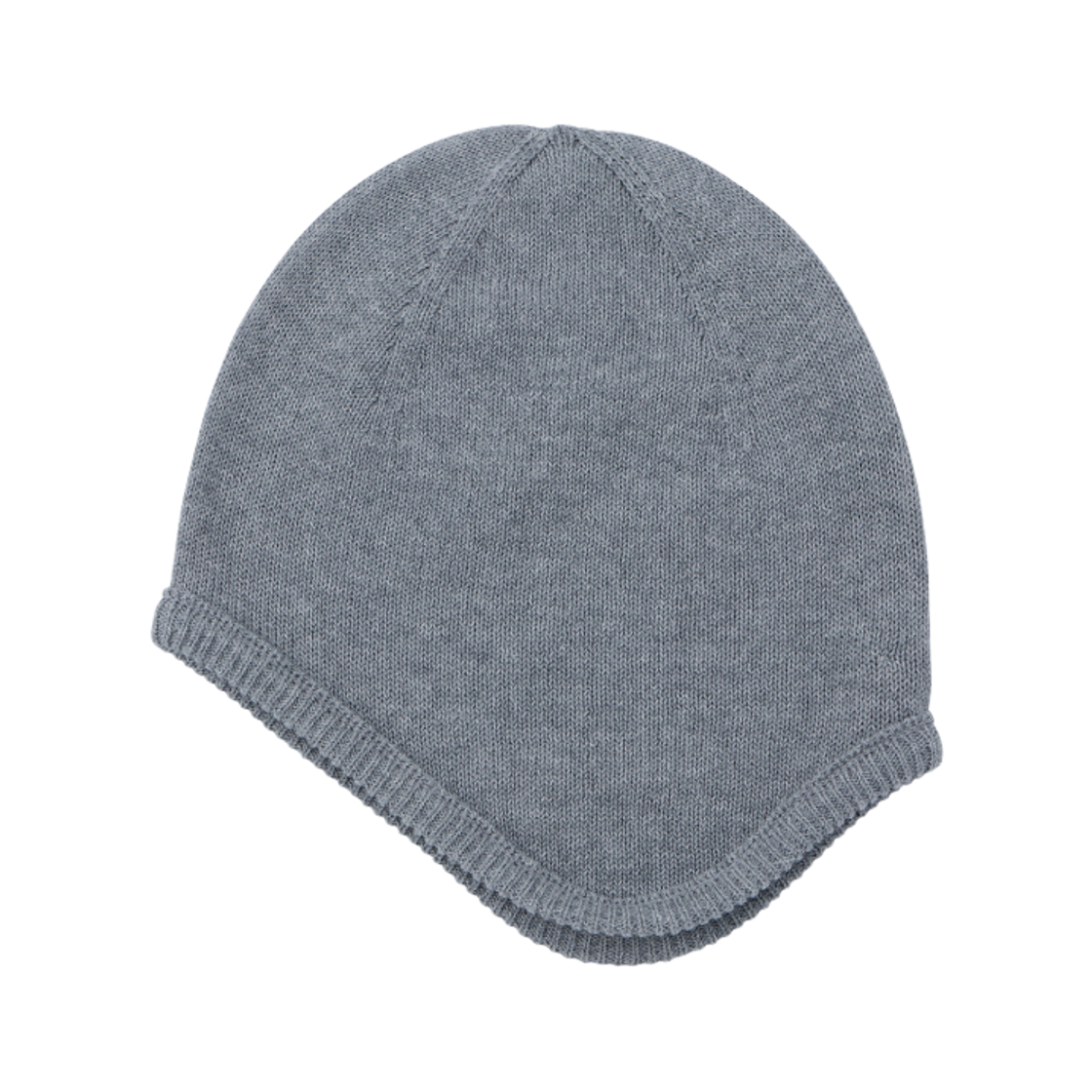리지 아치 로고 코튼 이어머프 비니 그레이(LLEGE Arch Logo Cotton Earmuff Beanie Grey)