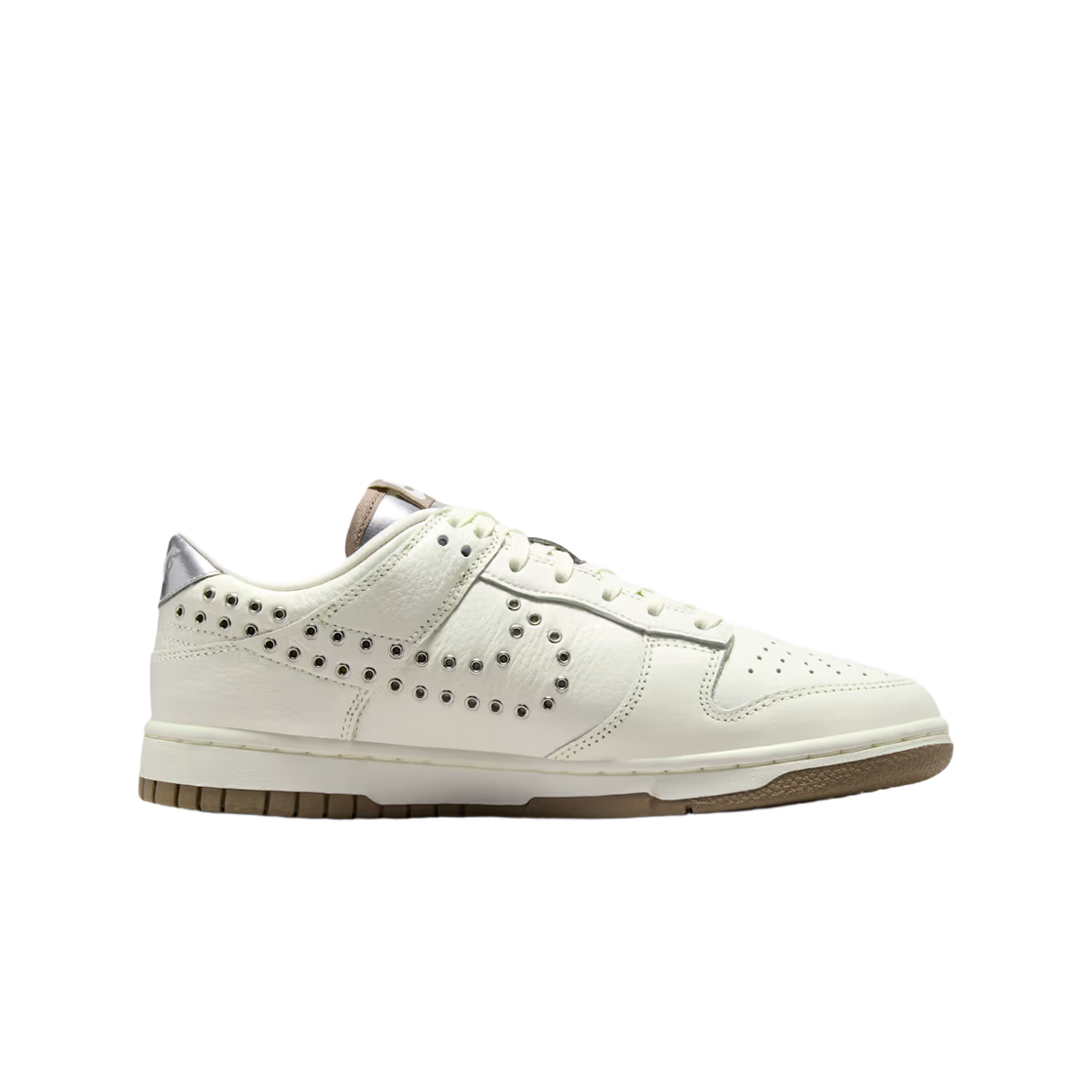 (W) 나이키 덩크 로우 세일 메탈릭 실버((W) Nike Dunk Low Sail Metallic Silver) - 1