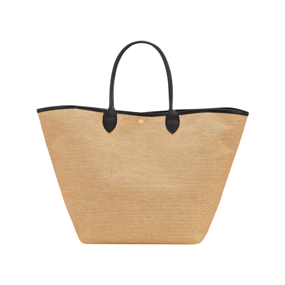 롱샴 르 플리아쥬 컬렉션 L 베스킷 백 블랙(Longchamp Le Pliage Collection L Basket Bag Black) - 3