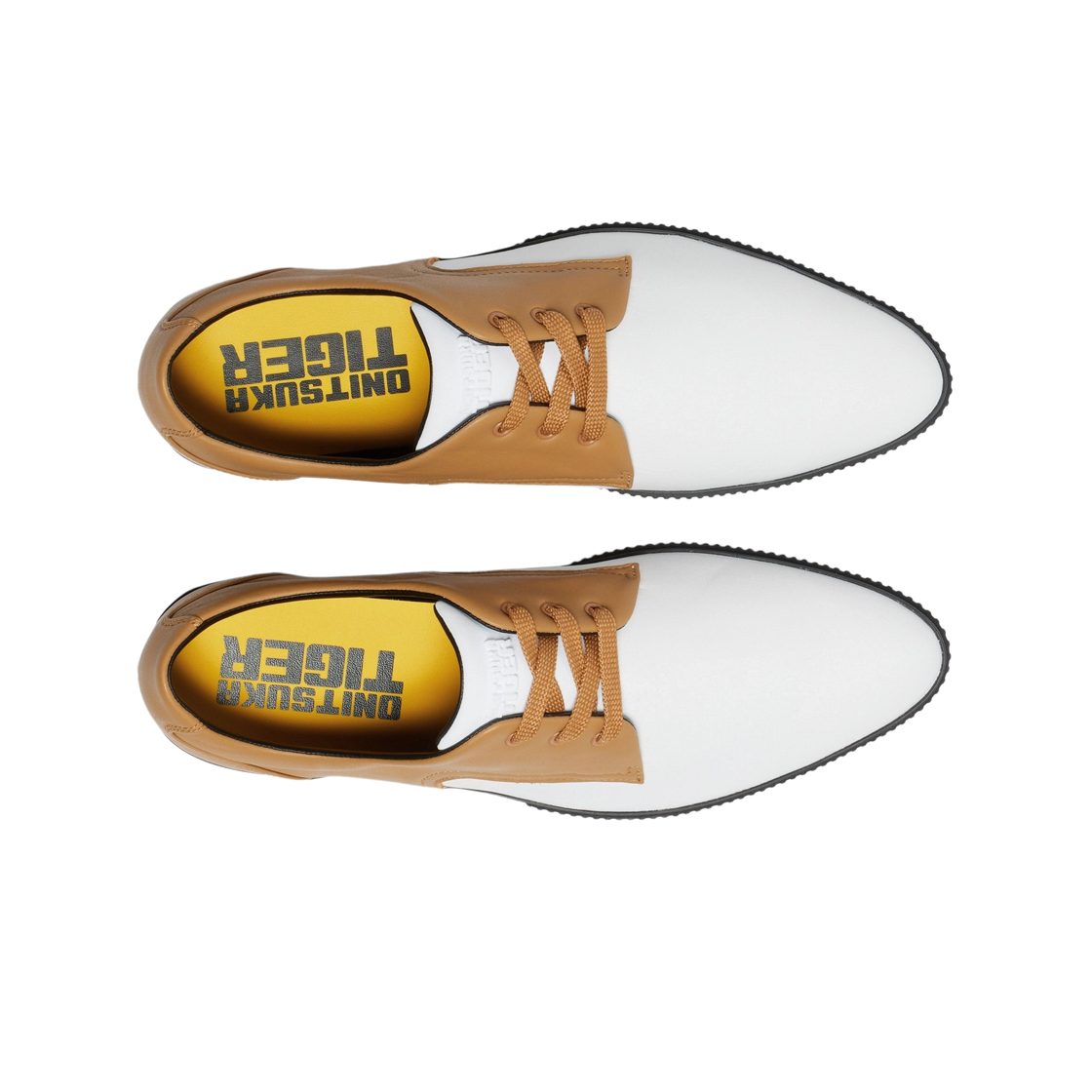 오니츠카 타이거 타이거 포인티 화이트 탄 프리사이디오(Onitsuka Tiger Tiger Pointy White Tan Presidio) - 2