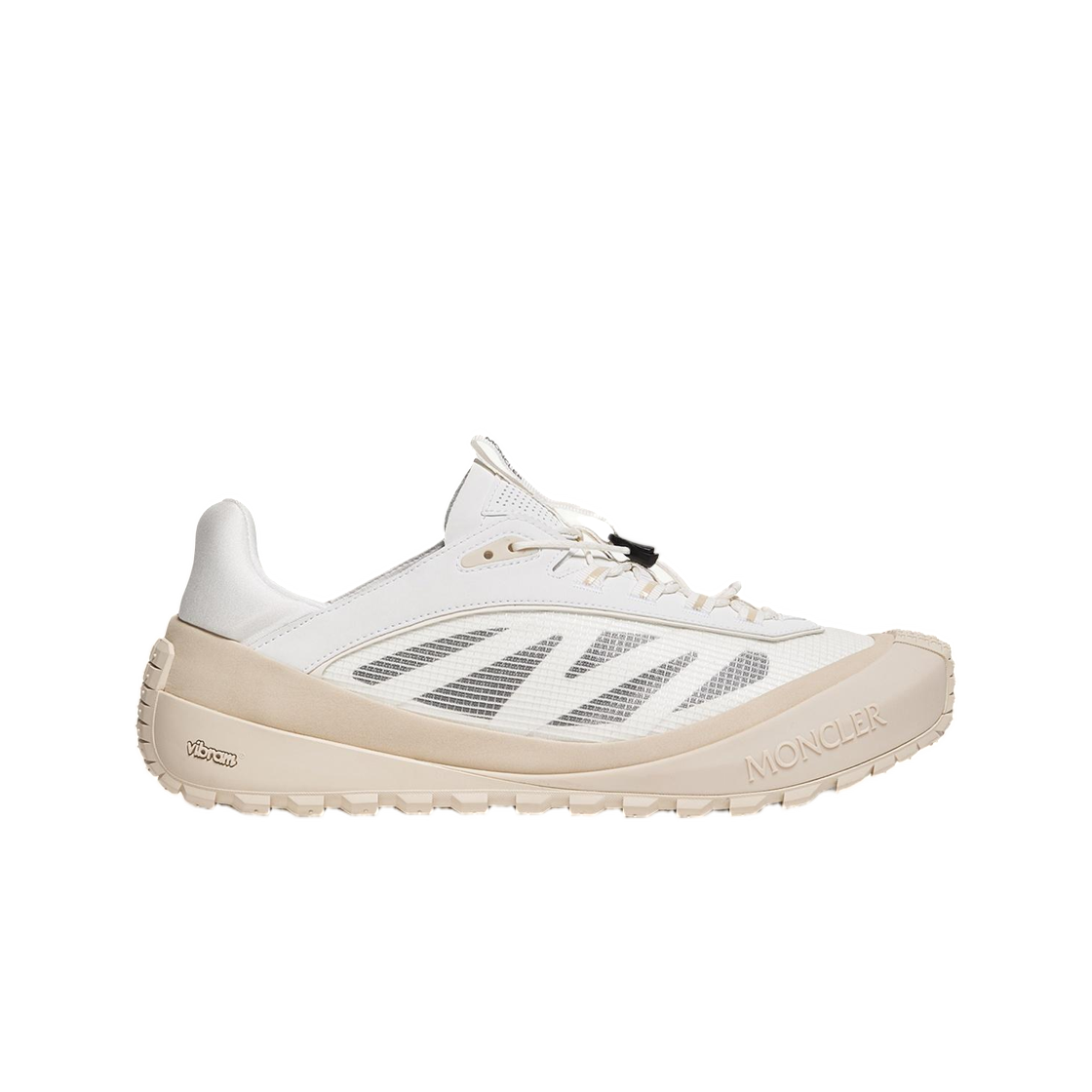 몽클레르 트레일그립 LP 스웨이드 & 누벅 스니커즈 화이트 - 26SS(Moncler Trailgrip LP Suede And Nubuck Sneaker White - 26SS)