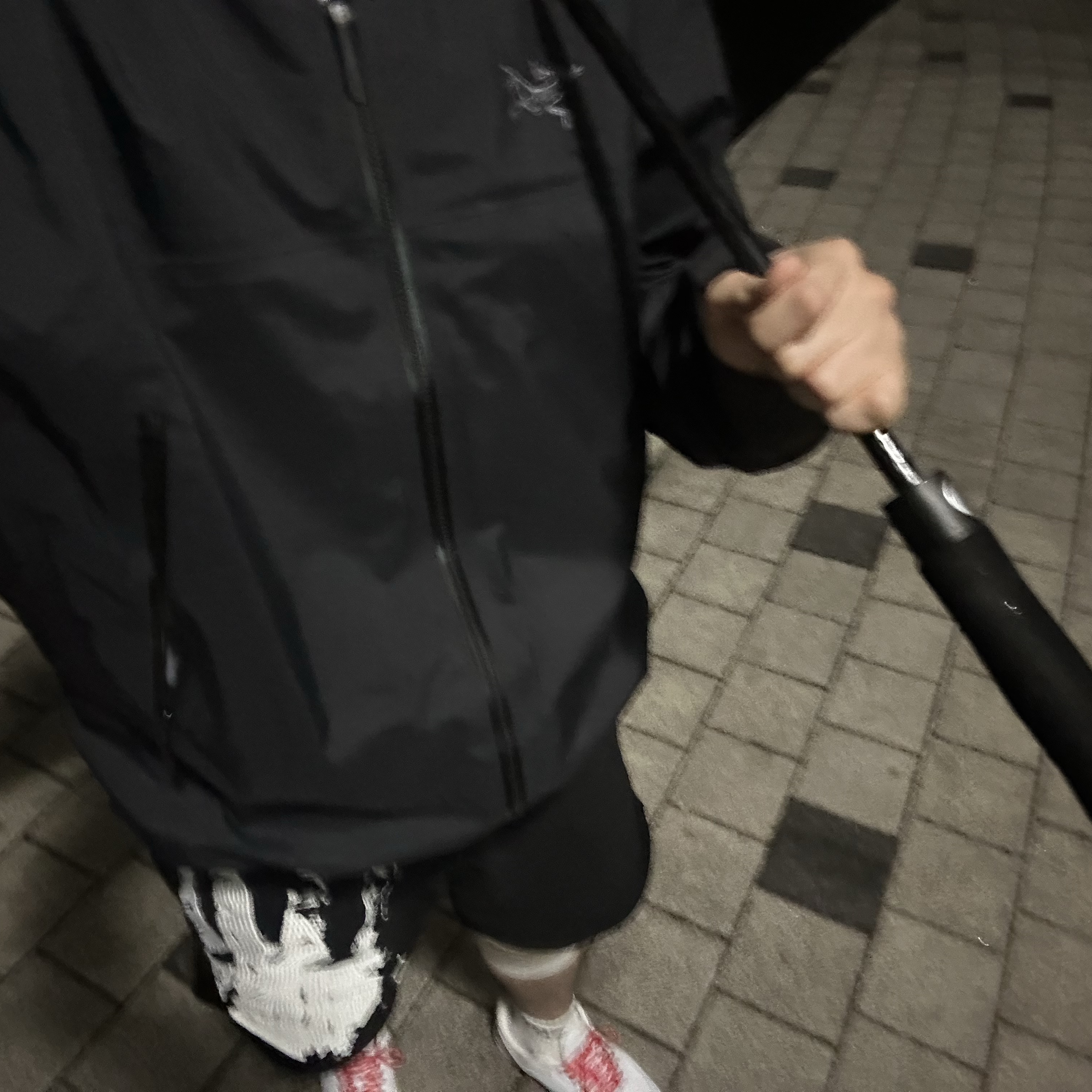 Arc'teryx Beta Jacket Black 착용 스타일