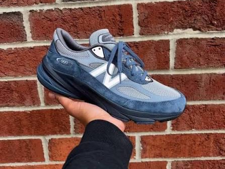 New Balance 990v6 Made in USA  Community Navy 착용 스타일