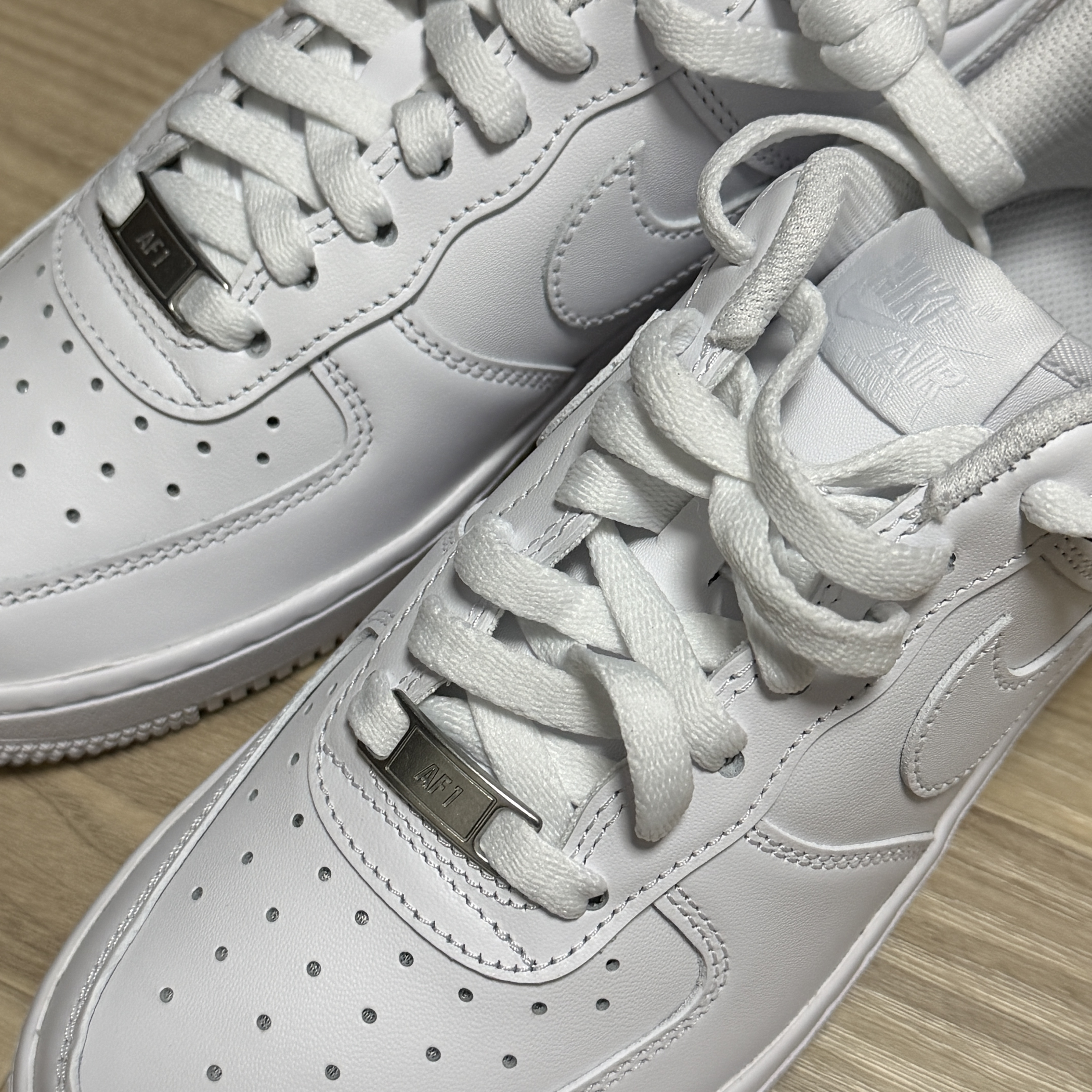 (W) Nike Air Force 1 '07 Low White 착용 스타일