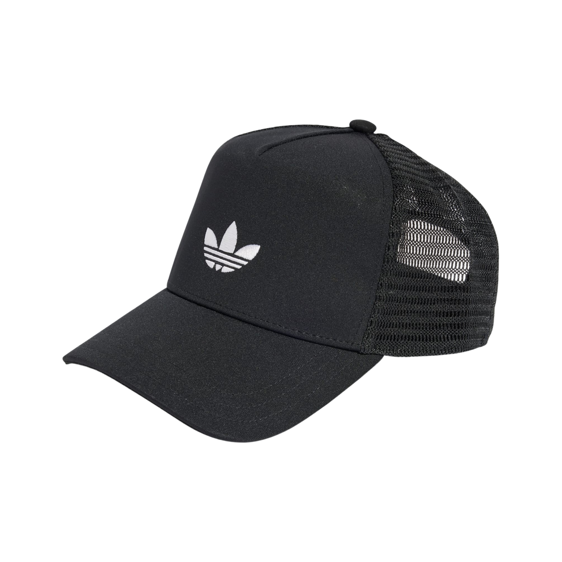 JC6038 Adidas Adicolor Classic Curved Foam Trucker Cap Black
