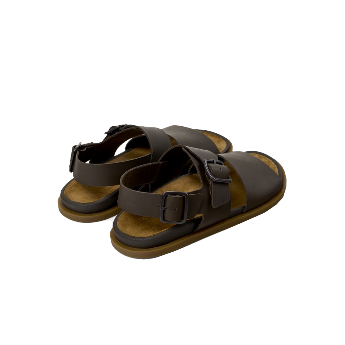 캠퍼 남성 유크 샌들 샌들 브라운(Camper Men Lluc Sandal Sandal Brown) - 4