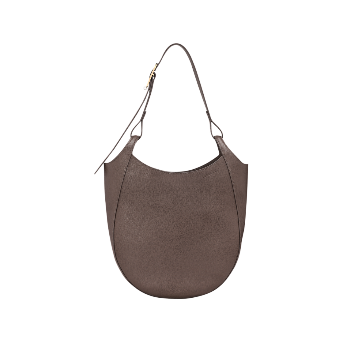10330021215 Longchamp Le Foulonne L Hobo Bag Taupe
